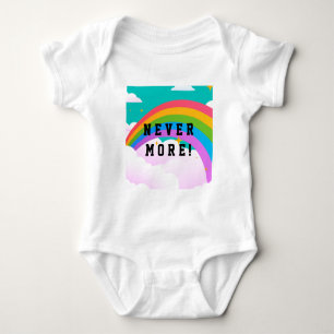 Body Para Bebê nunca mais pacto arco-íris