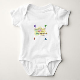 Body Para Bebê Nuvens de arco-íris brilham Brilhe Brilhe Estrela 