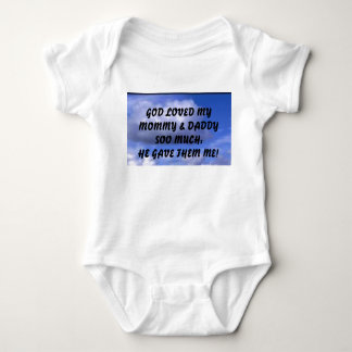 Body Para Bebê O amor do deus