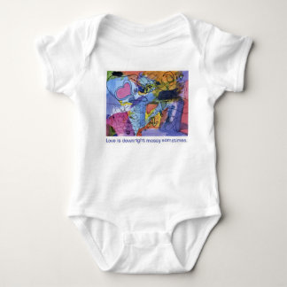 Body Para Bebê o amor é desarrumado extremoso