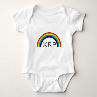 Body Para Bebê O bebê do arco-íris da ondinha XRP cresce