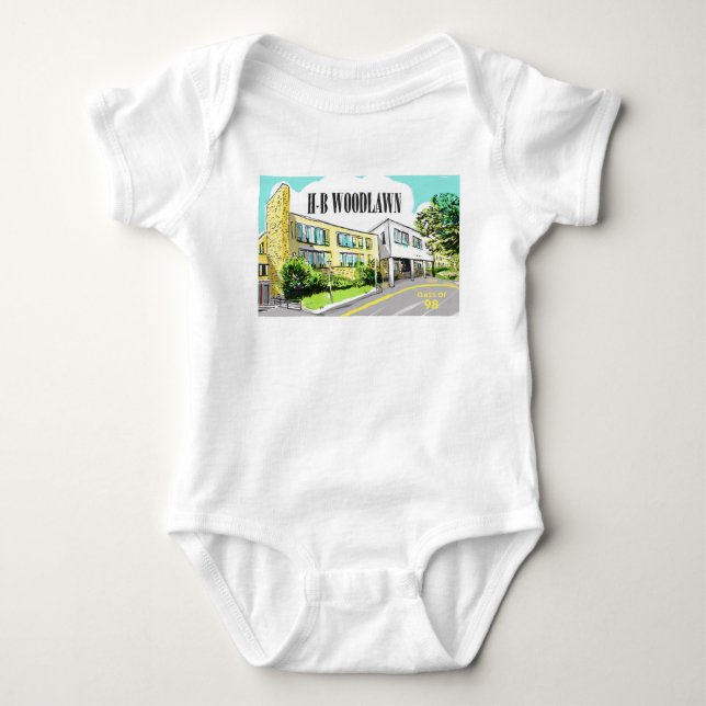 Body Para Bebê O Bodysuit/dorminhoco do bebê (Frente)