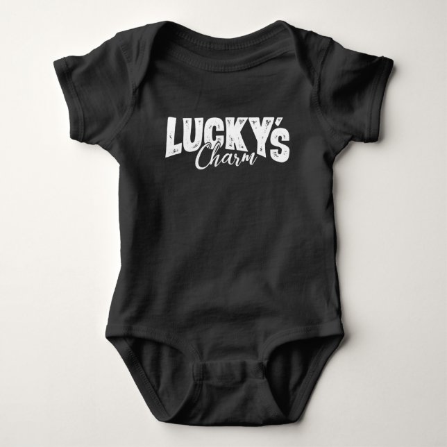 Body Para Bebê O Charm Jumper de Lucky (Frente)