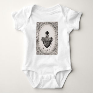 Body Para Bebê O Cristo de Jesus mais sagrado