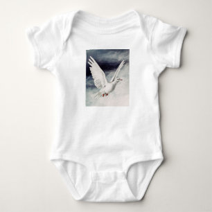 Body Para Bebê O espírito sagrado na forma de uma pomba