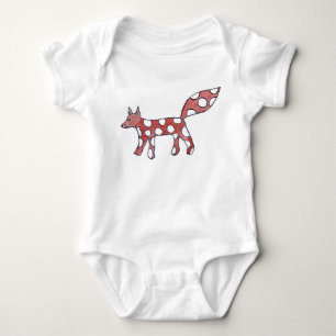 Body Para Bebê O Fox tem os pontos 1-ZEE para crianças & crianç