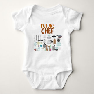 Body Para Bebê O futuro Chef Babyfato