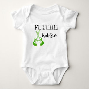 Body Para Bebê O Futuro do Rochedo e Roll Bebê Roupa