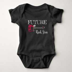 Body Para Bebê O Futuro do Rochedo e Roll Bebê Roupa