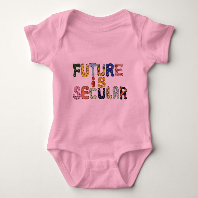 BODY PARA BEBÊ O FUTURO É SECULAR (Frente)