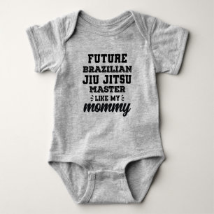 Body Para Bebê O Futuro Jiu Jitsu Mestre Como Minha Mamãe