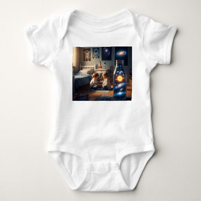 Body Para Bebê O Futuro Pertence a Nós! Bodysuits de Bebê (Frente)