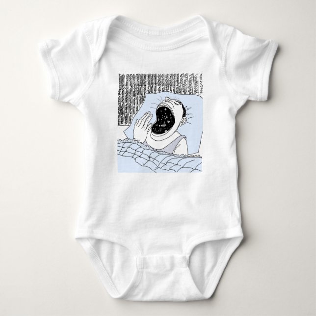 BODY PARA BEBÊ O HOMEM E O COSMOS (Frente)