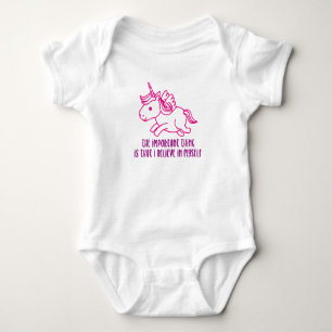Body Para Bebê O importante é que acredito em mim mesmo.