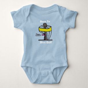 Body Para Bebê O nascer ao onsie do bebê do golfe do disco