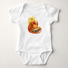 Body Para Bebê O Pequeno Dragão Místico.