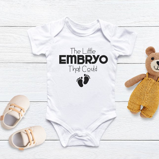 Body Para Bebê O Pequeno Embrião Que Consegue  (Criador carregado)