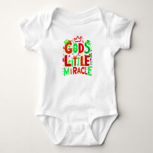 Body Para Bebê "O Pequeno Milagre de Deus"