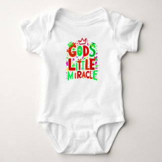 Body Para Bebê "O Pequeno Milagre de Deus"