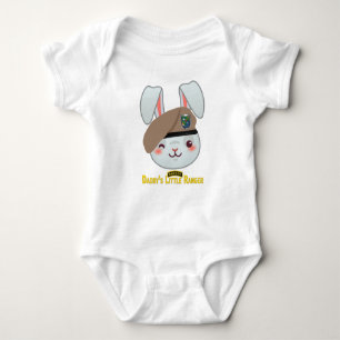 Body Para Bebê "O Pequeno Ranger Bunny do Pai"