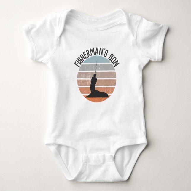 Body Para Bebê O Pescador (Frente)