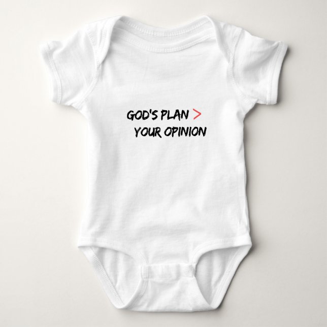Body Para Bebê O Plano dos Deuses supera sua opinião (Frente)