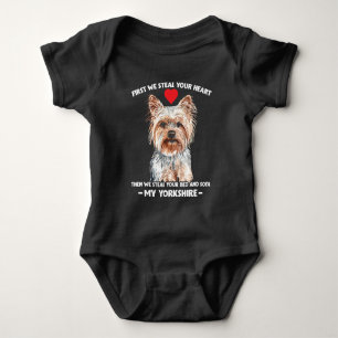 Body Para Bebê O presente do Yorkie dog para o amante de estimaç