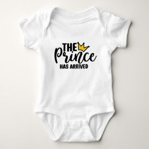 Body Para Bebê O Príncipe Chegou – Bodysuit para Bebê Menino