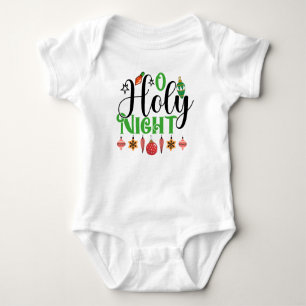 Body Para Bebê O Santa Noite - 00000
