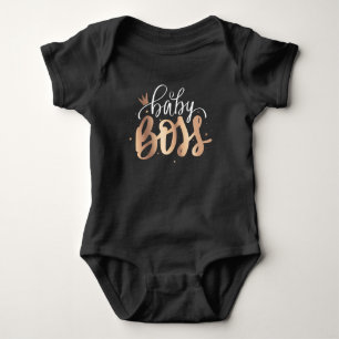 Body Para Bebê O Verdadeiro Chefe (A Chefe) Conjunto Mãe & Eu