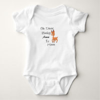 Oh Deer, Bebê Chegou Roupas de Bebê, Personalizada
