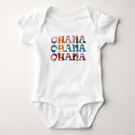 Body Para Bebê Ohana ohana