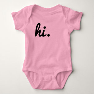 Body Para Bebê Oi.