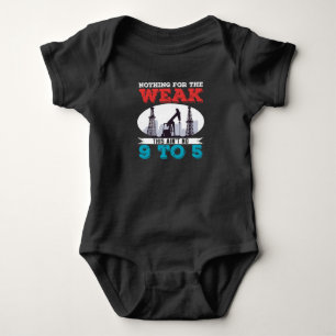 Body Para Bebê Oilfield Worker Rig Drighneck Nada para