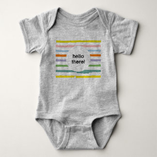 Body Para Bebê Olá! Conjuntos de Arco-Íris