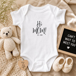 Body Para Bebê Olá Mãe Est 2026 Nova Mãe