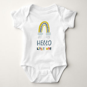 Body Para Bebê Olá, Meu Pequeno Arco-Íris