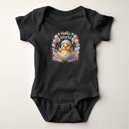 Body Para Bebê Olá Mundo