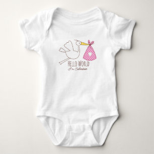 Body Para Bebê Olá Mundo Bebê Menino Eu Sou Sebastião Personaliza