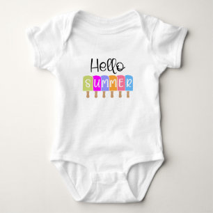 Body Para Bebê Olá Summer