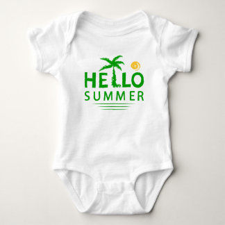Body Para Bebê Olá Summer