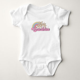 Body Para Bebê Olá Sunshine