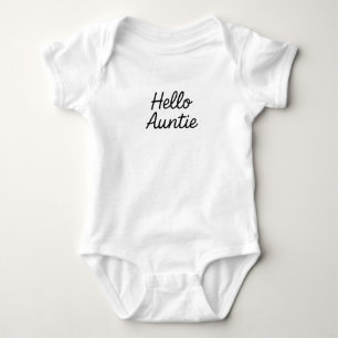 Body Para Bebê Olá tia