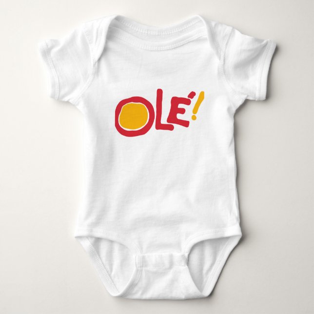 Body Para Bebê Ole! (Frente)