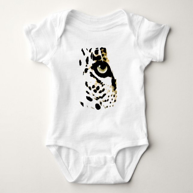 Body Para Bebê Olho de Leopardo (Frente)