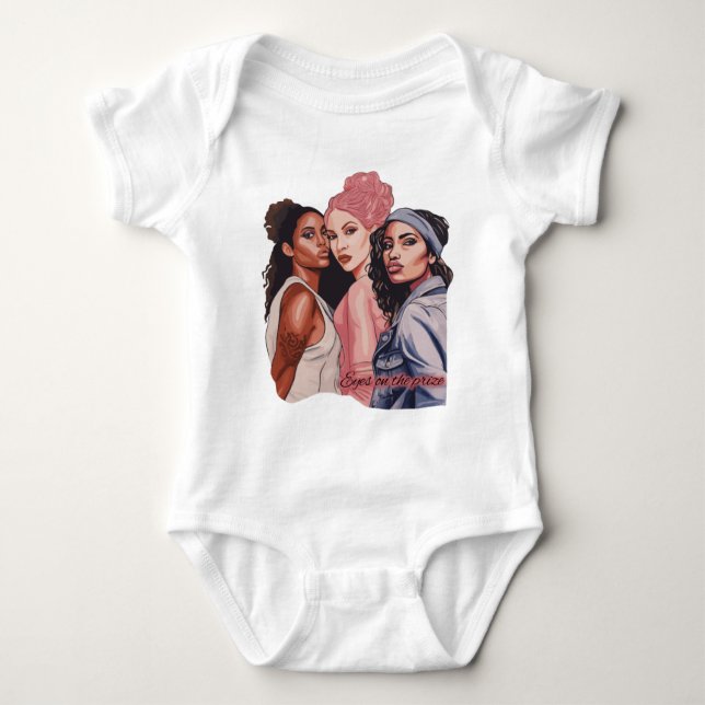 Body Para Bebê Olhos no Prêmio (Frente)