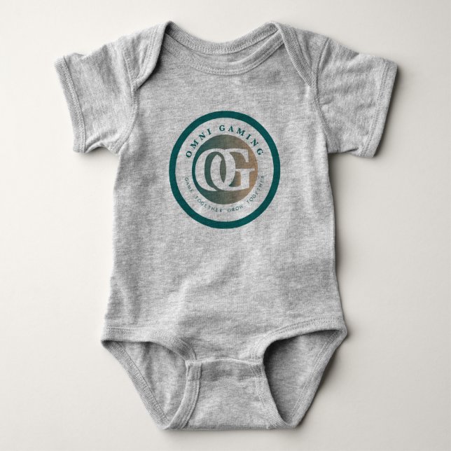 Body Para Bebê Omni Gaming Baby Bodycase (Frente)