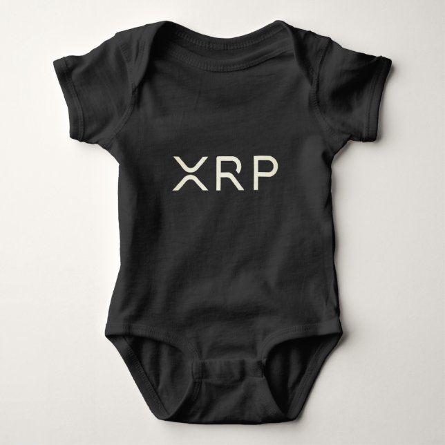 Body Para Bebê Ondinha do bebê de XRP (Frente)