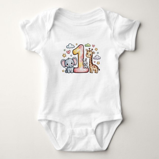 Body Para Bebê One Month (Frente)