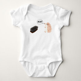 Body Para Bebê Onsie engraçado do ouriço bonito